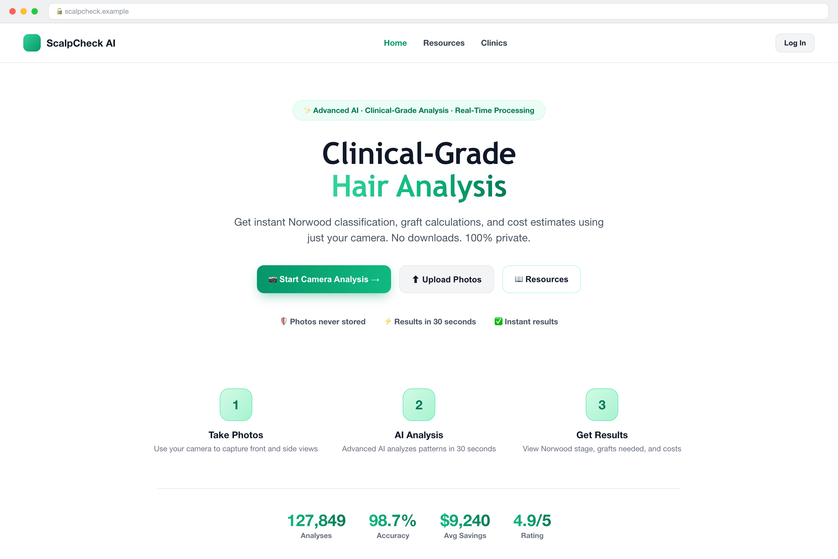 Landing Page