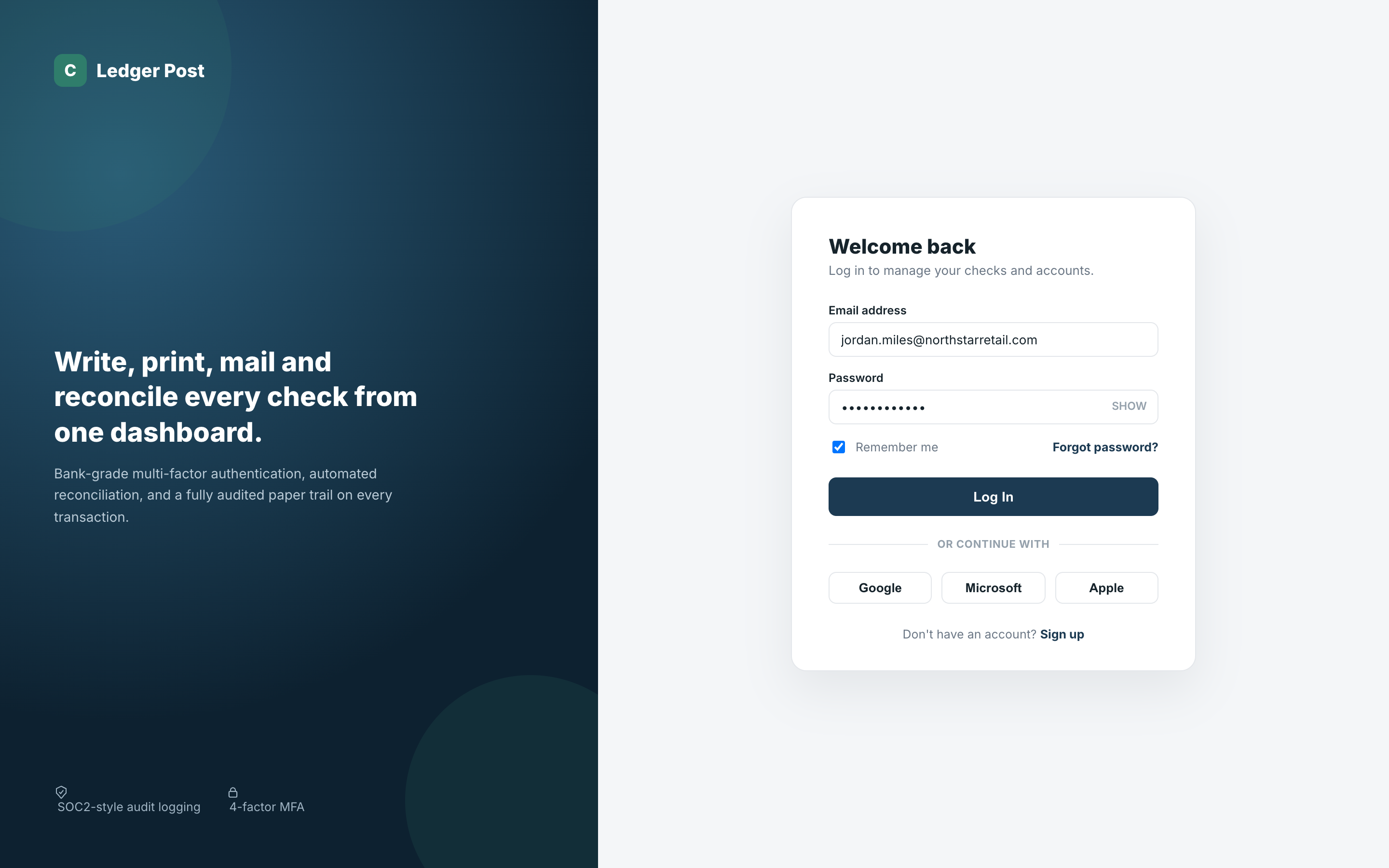 Login